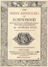 Cover of The Merry Adventures of Robin Hood by Howard Pyle